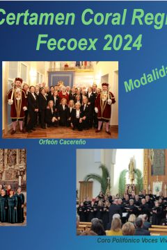 III Certamen Coral Regional Fecoex 2024