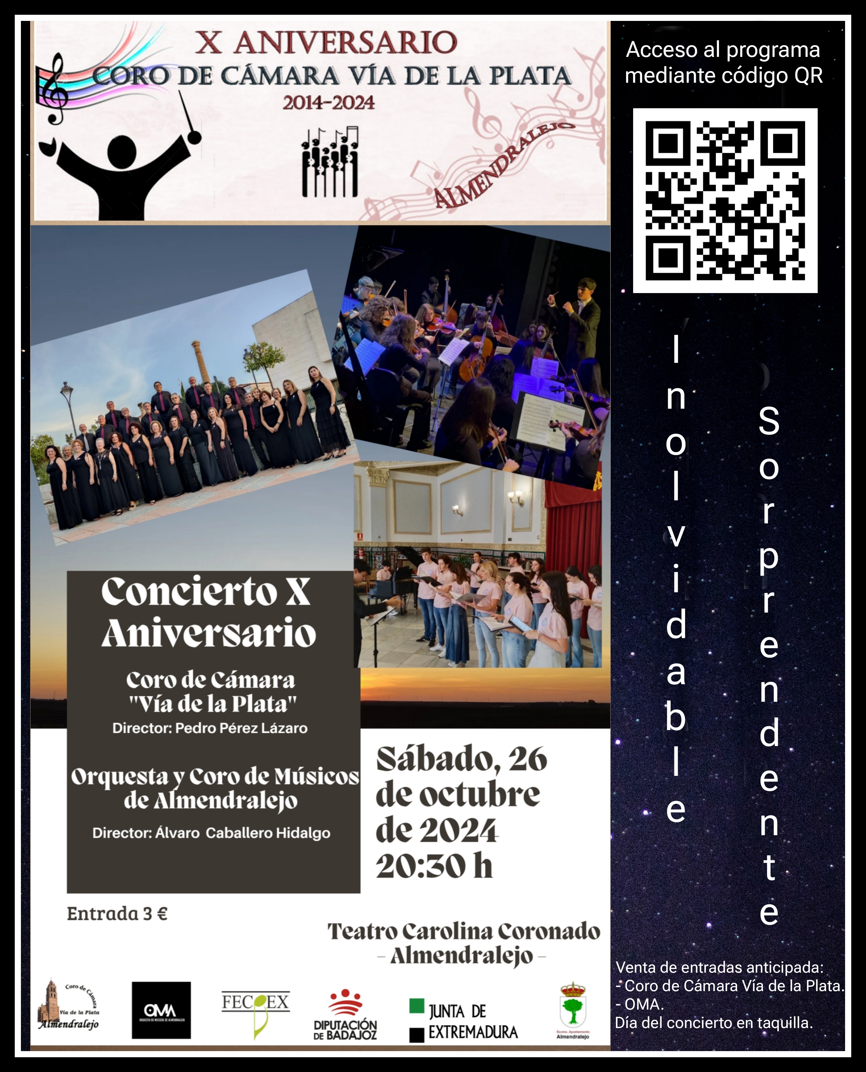 Concierto Aniversario Coro Cámara Vía de la Plata